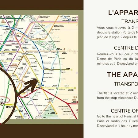 21.Appart 4Pers#1 Bedroom #Pere Lachaise #Nation Parigi Esterno foto